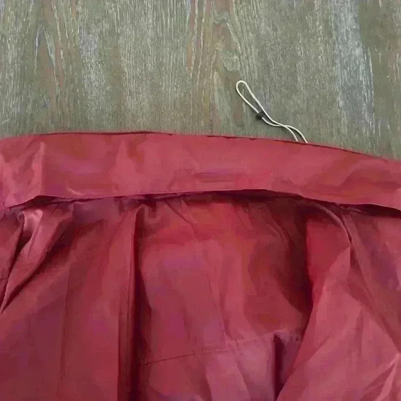 LL BEAN STOWAWAY NYLON  FULL ZIP  O AKC5 HOODED RAIN JACKET MENS  L - Picture 6 of 7